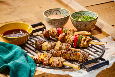 Barbecueschotel populair